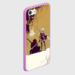 Чехол для iPhone 5/5S матовый Yorha 2B Nier Automata - фото 2
