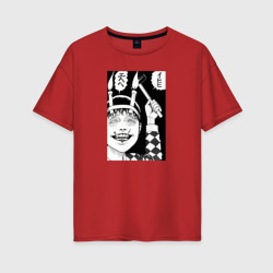 Соичи дзюндзи ито – Женская футболка хлопок Oversize с принтом купить со скидкой в -16%