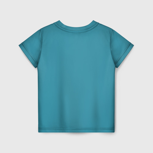 Детская футболка 3D Сиреноголовый и девочка, цвет 3D печать - фото 2
