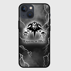 Чехол для iPhone 13 mini Король и Шут молния