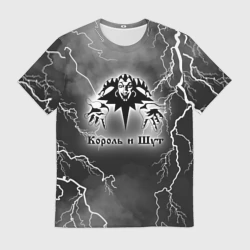 Мужская футболка 3D Король и Шут молния