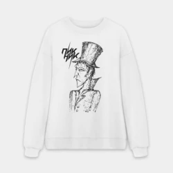 Мужской свитшот oversize без начеса хлопок Эдмунд Шклярский арт Пикник