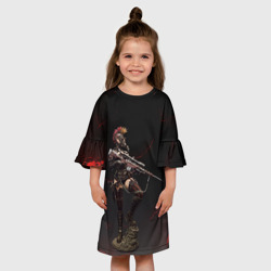 Детское платье 3D Стимпанк | Steampunk (Z) - фото 2