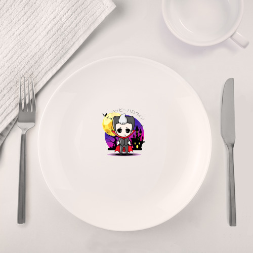 Набор: тарелка + кружка Японский вампир малолетка - фото 4