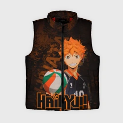 Женский жилет утепленный 3D Хината Волейбол