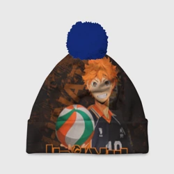 Шапка 3D c помпоном Хината Волейбол