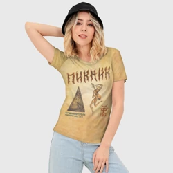 Женская футболка 3D Slim Пущенная стрела - Пикник - фото 2