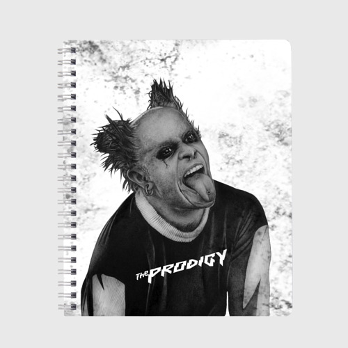 Тетрадь The Prodigy Продиджи, цвет точка