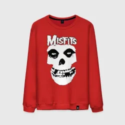 Мужской свитшот хлопок Misfits skull