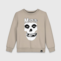 Детский свитшот хлопок Misfits skull