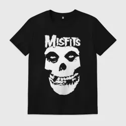 Мужская футболка хлопок Misfits skull