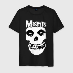 Мужская футболка хлопок Misfits skull