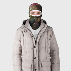 Балаклава 3D Собака Самурай плачет мем - фото 2