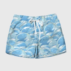 Женские шорты 3D О моем перерождение в слизь