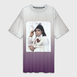 Платье-футболка 3D Майкл Джексон навсегда