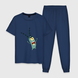 Мужская пижама хлопок Планктон!