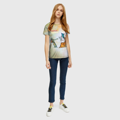 Женская футболка 3D Пикник - Египтянин, цвет 3D печать - фото 5