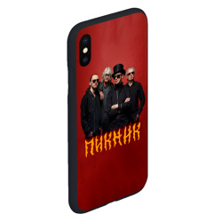 Чехол для iPhone XS Max матовый Группа Пикник - фото 2