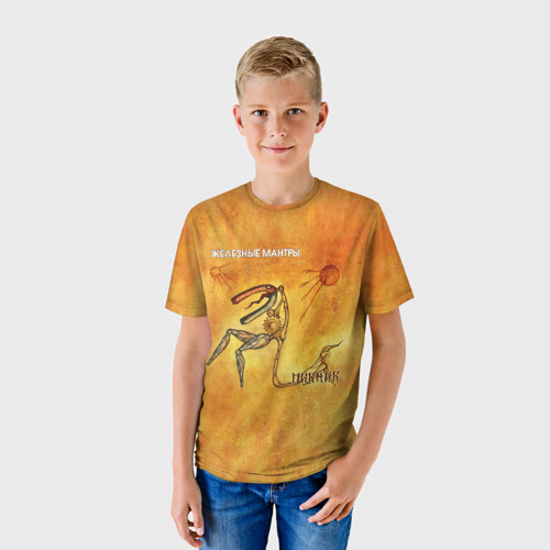 Детская футболка 3D Железные мантры Пикник, цвет 3D печать - фото 3