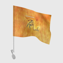 Флаг для автомобиля Железные мантры Пикник