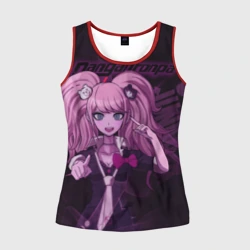 Женская майка 3D Джунко Эношима Данганронпа
