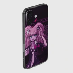 Чехол для iPhone 16 силиконовый с защитой камеры Джунко Эношима Данганронпа - фото 2