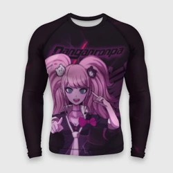 Мужской рашгард 3D Джунко Эношима Данганронпа