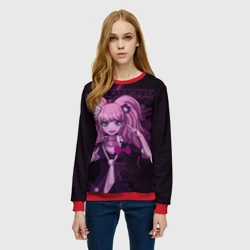 Женский свитшот 3D Джунко Эношима Данганронпа - фото 2