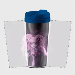 Термокружка-непроливайка Джунко Эношима Данганронпа - фото 2