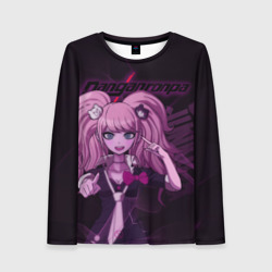 Женский лонгслив 3D Джунко Эношима Данганронпа