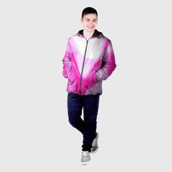 Мужская куртка 3D Жидкий пурпур - фото 2