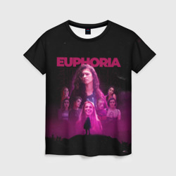 Женская футболка 3D Euphoria team