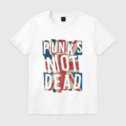 Мужская футболка хлопок Punks not dead