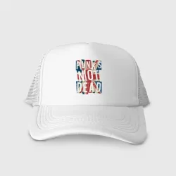 Кепка тракер с сеткой Punks not dead