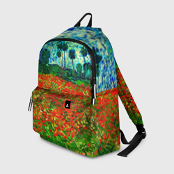 Рюкзак 3D Поле с маками, Ван Гог