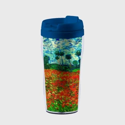 Термокружка-непроливайка Поле с маками, Ван Гог