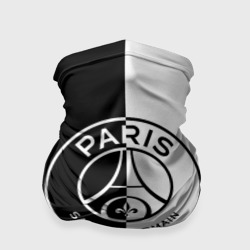 Бандана-труба 3D ФК ПСЖ PSG black & white