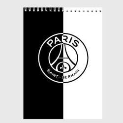 Скетчбук ФК ПСЖ PSG black & white