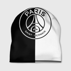 Шапка 3D ФК ПСЖ PSG black & white