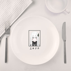 Набор: тарелка + кружка Ехидна Echidna, Re: Zero - фото 2