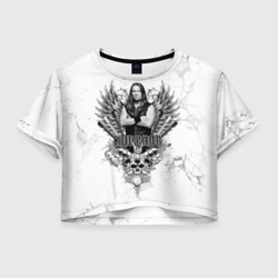 Женская футболка Crop-top 3D Кипелов - Валерий Кипелов