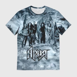 Мужская футболка 3D Группа Ария