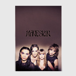 Постер Maneskin