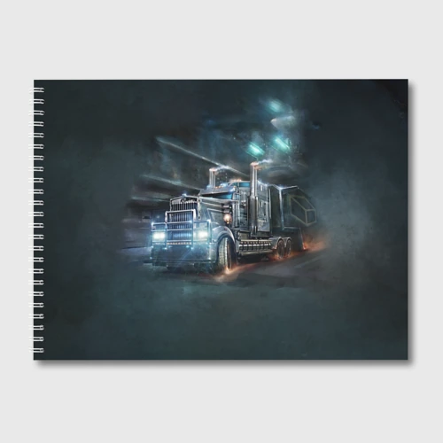 Альбом для рисования Neo truck
