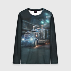 Мужской лонгслив 3D Neo truck