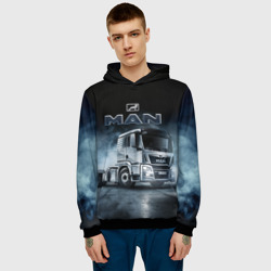 Мужская толстовка 3D Man фура - фото 2