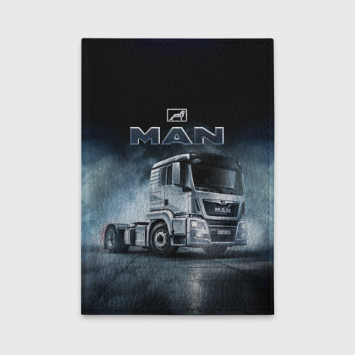 Обложка для автодокументов Man фура, цвет черный