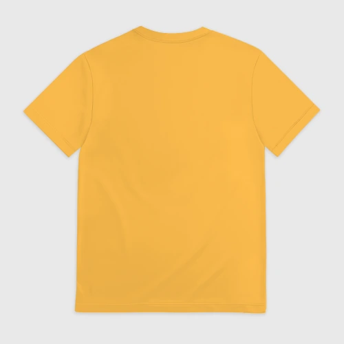 Мужская футболка 3D с принтом Большой куш, вид сзади #1