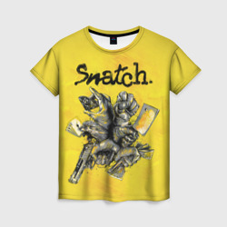 Женская футболка 3D Большой куш. Snatch