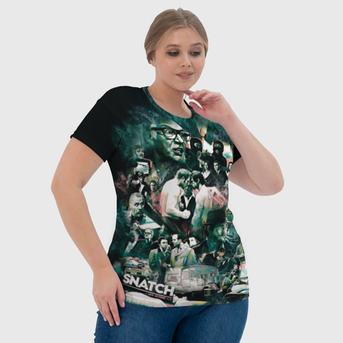 Женская футболка 3D с принтом Большой куш, фото #4